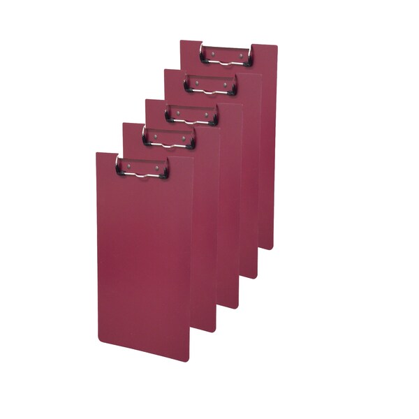 USA MADE Poly Clipboard In Burgundy, PK5